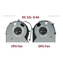 Ventilador Asus Gl503vm Fx63vm Fz63vm Cpu & Gpu V244