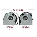 Ventilador Asus Gl503vm Fx63vm Fz63vm Cpu & Gpu V244